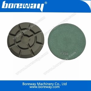 China Slab floor polishing pad 4" manufacturer