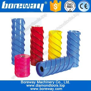 China Spiral calibrating rollers for ceramic,spiral calibrating rollers for tiles manufacturer