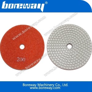 China Standard shape diamond dry polishing pads manufacturer