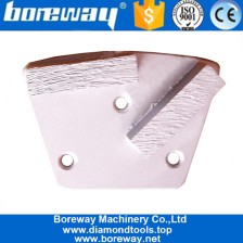 Китай Поставщик квадратный двойной сегмент алмазных трапециевидных шлифовальных блоков для шлифования бетонного поло производителя