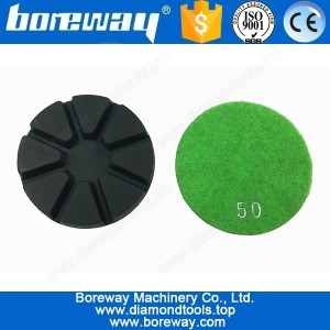 China Supply 3” Colorful Diamond Grinding Pad For Concrete manufacturer