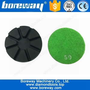 China Fornecer 3" diamante colorido moagem Pad para betão fabricante