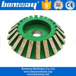 China Lieferung D120 * 20T * 20H CNC-Charfer-Schleifscheibe für Keramik Hersteller