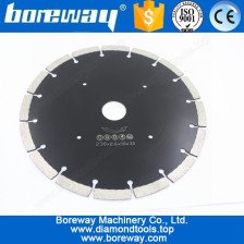 중국 공급 D230mm 다이아몬드 세그먼트 키 구멍 D230와 블레이드 톱 절단 * 2.6 * 10 * 30 m m 제조업체