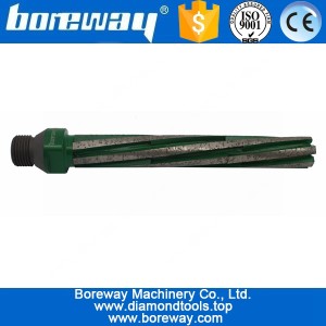 China Fornecimento D25 * 160T * 200L * 1/2 "G CNC Finger Milling Router Bit Para Pedra fabricante