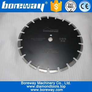 China Supply D350x3.2x12x25.4-20mm Diamond Cutting Disc For Green Concrete manufacturer