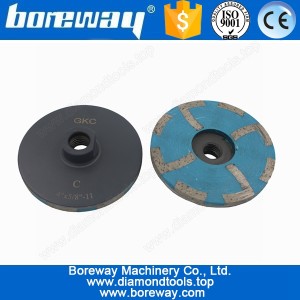 China Diamant gefüllten Becher aus Acrylharz in Schleifen Wheel Cutter D100 liefern * 5/8"-11 Hersteller