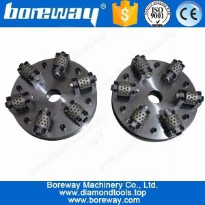 China Supply Floor Litch Surface Removal Bush Hammer Plate D300*6T*45s manufacturer