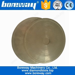 China Fornecimento Super Fino elétrica diamante de corte Saw Balde Para Gem D150 * 0,6 * 25,4 milímetros fabricante