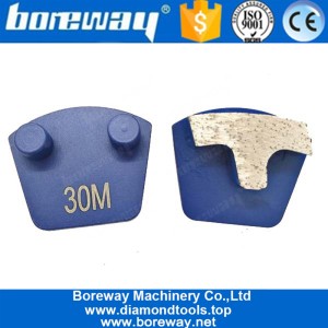 China Trapezoid Type Metal Abrasive Grinding Polishing Pad manufacturer