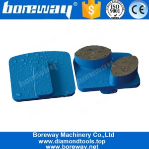 China Two Oval Segments Quick Change Redi Lock Husqvarna Concrete Grinding Pad manufacturer