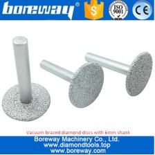 Cina Punte per incisione di diamante brasate sottovuoto Frese rotanti Utensili per intagliare per marmo di granito, punte per intagliare diamanti in pietra produttore