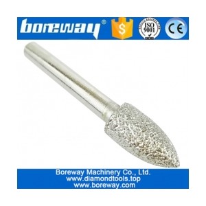 China Vacuum Brazed Diamond Engraving Drill Bits For Grinding/Engraving/Cutting Stone And Concrete manufacturer