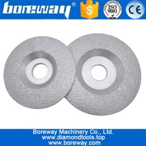 China Vacuum Brazed diamond grinding cup wheel for all Stone and Construction Material china wholesaler manufacturer