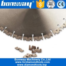 China W-Form Kantenschneidendiamantsegment, hochfrequent geschweißtes Granitschneidesegment Hersteller