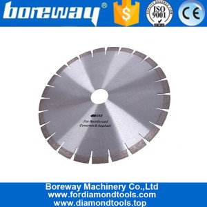China Wet Cutting 350mm Diamond Saw Blades for Reinforced Concrete manufacturer