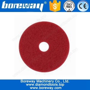 China Red polishing cleaning pad for stone and floor manufacturer