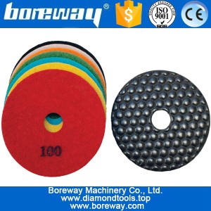 China velcro polishing pads, da polishing pads, velcro buffing pads, manufacturer