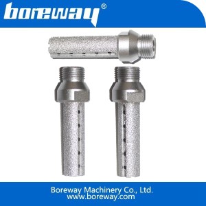 China diamond vacuum brazed finger router bit manufacturer