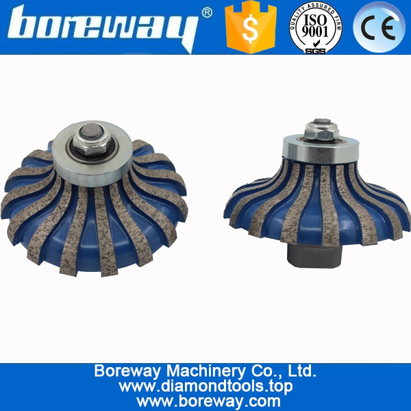 F30x5 8-11 Diamond Coarse Grinding Router Cutter Wheel For Stone 
