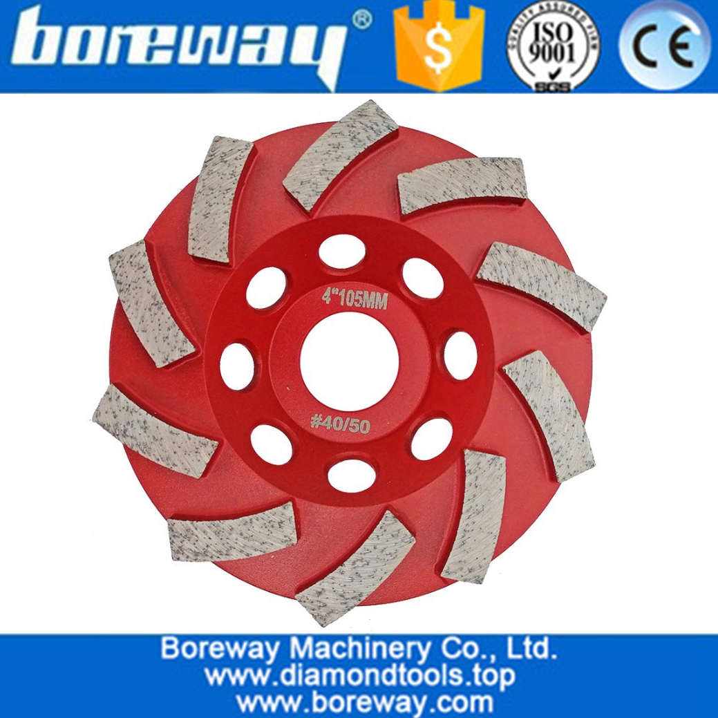 Welded Diamond Segmented Turbo Grinding Cup Wheel Diamond Turbo Grinding Wheel