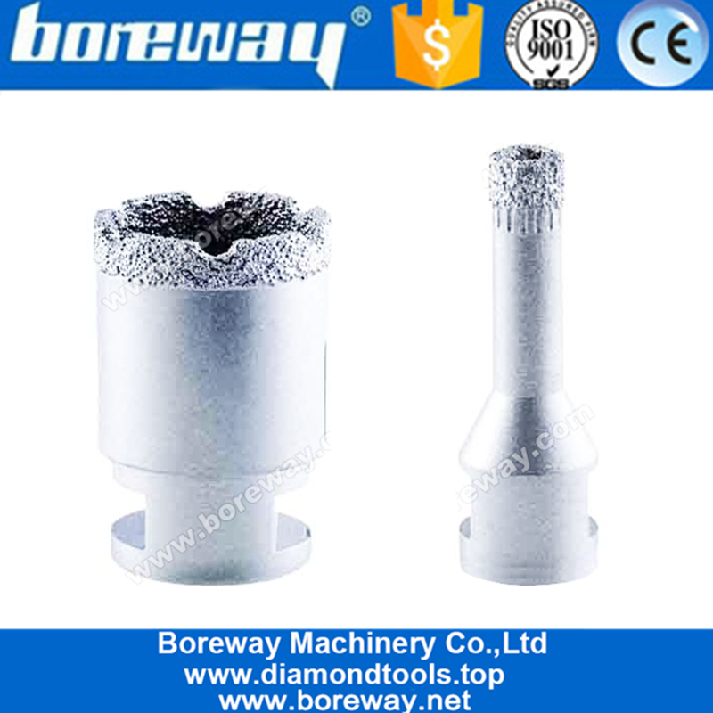 With cooling groove design, vacuum brazed wet and dry core drill bits China supplier