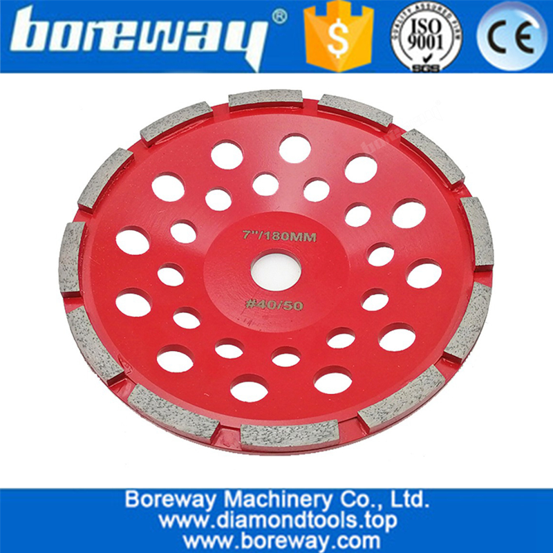 Diamond Tool Single Row Segmented Diamond Grinding Cup Wheel for Concete and Stone