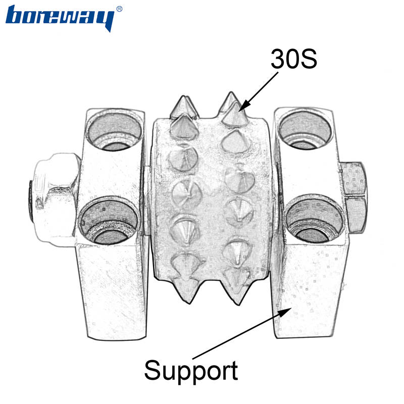 Long Life Bushing Hammering Tool  For Grinding Granite