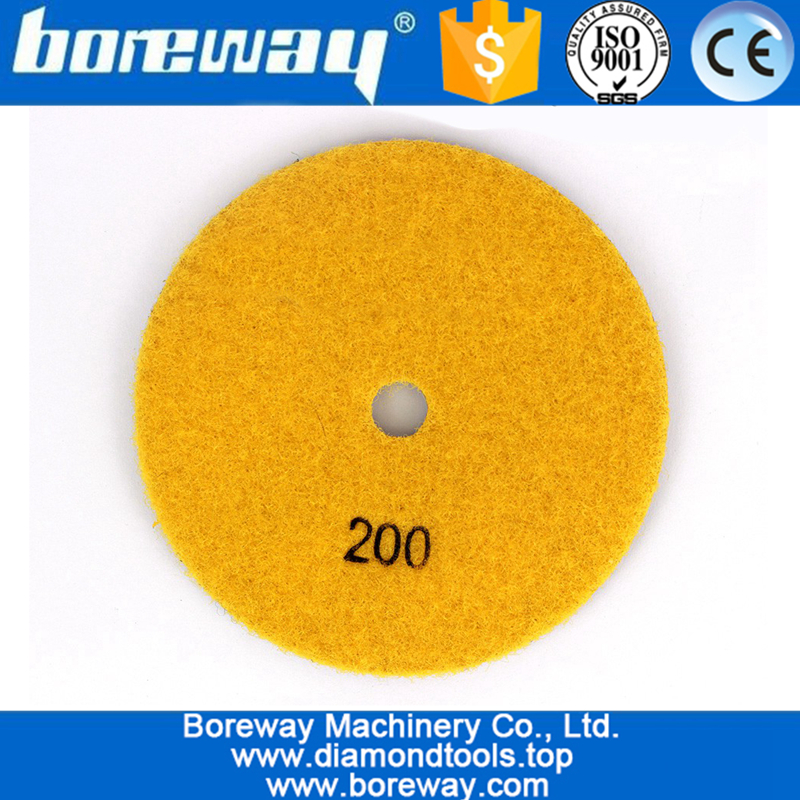 Metal bond copper polishing pad for stone concrete surface  sharp grinding