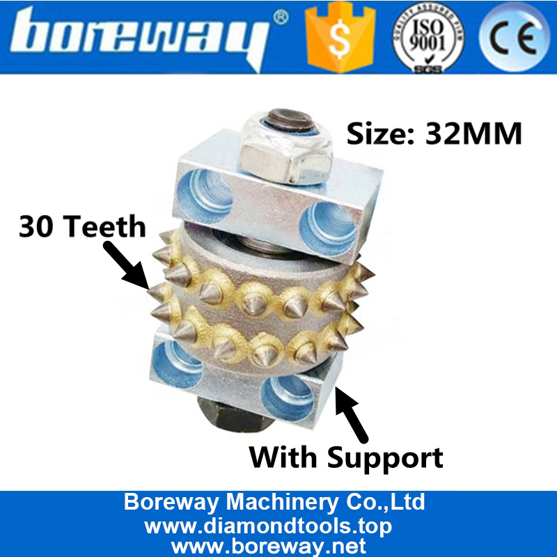 30 Teeth Bush Hammer Roller