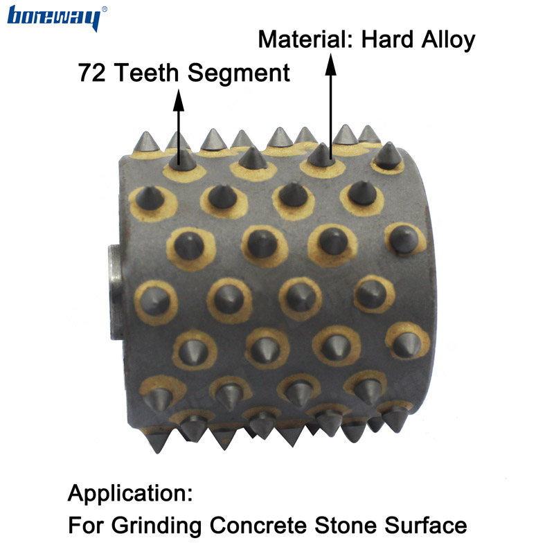 Carbide Tip 72S Bush Hammer Roller Tools
