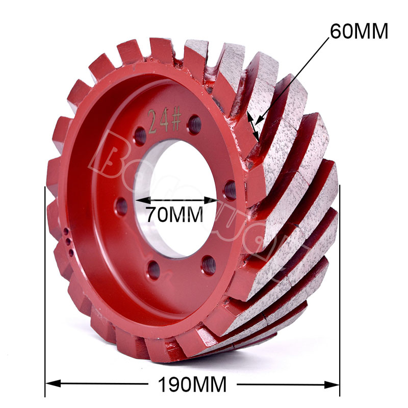 Sale In India Turkey Brazil Wet Use Boreway Quartz Calibrating Wheels For Automatic Disc Calibrating Grinding Machine Line