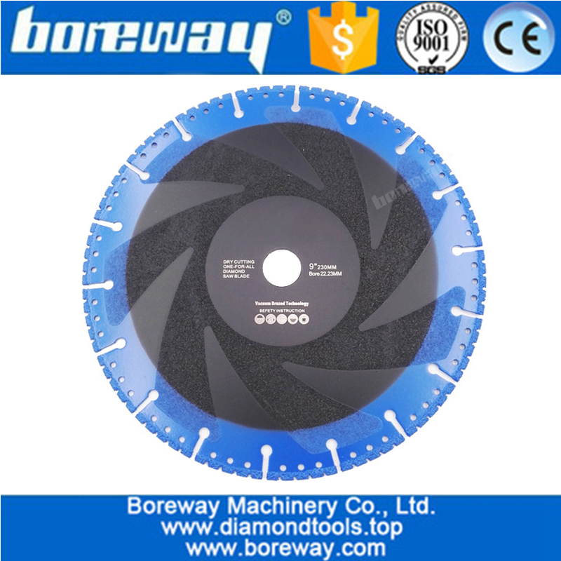 Vacuum Brazed Diamond Blade for All Purpose For stone Demolition Blade