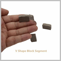 U Shape Diamond Segments For Limestone Cutting  