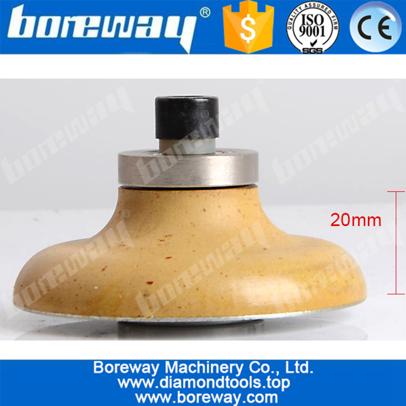 Shape F20 Diamond Profiling wheels router bit for marble slab edging