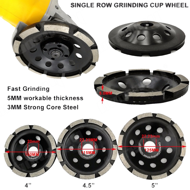 4 Inch Single Row Grinding Cup Wheel