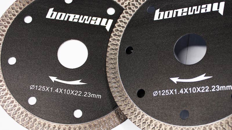 Boreway Factory Price 105Mm Tools Smooth Cutting Mesh Segments Blade For Cutting Stone