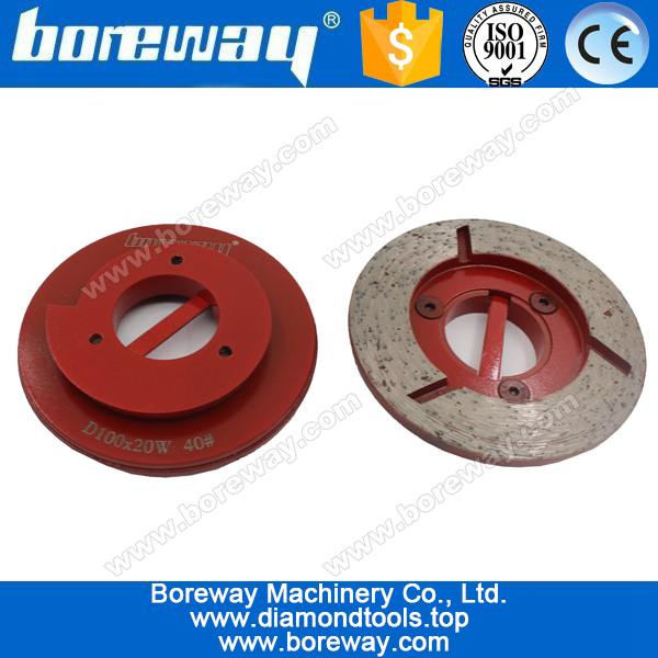 continuous rim snail lock diamond cup grinding wheels