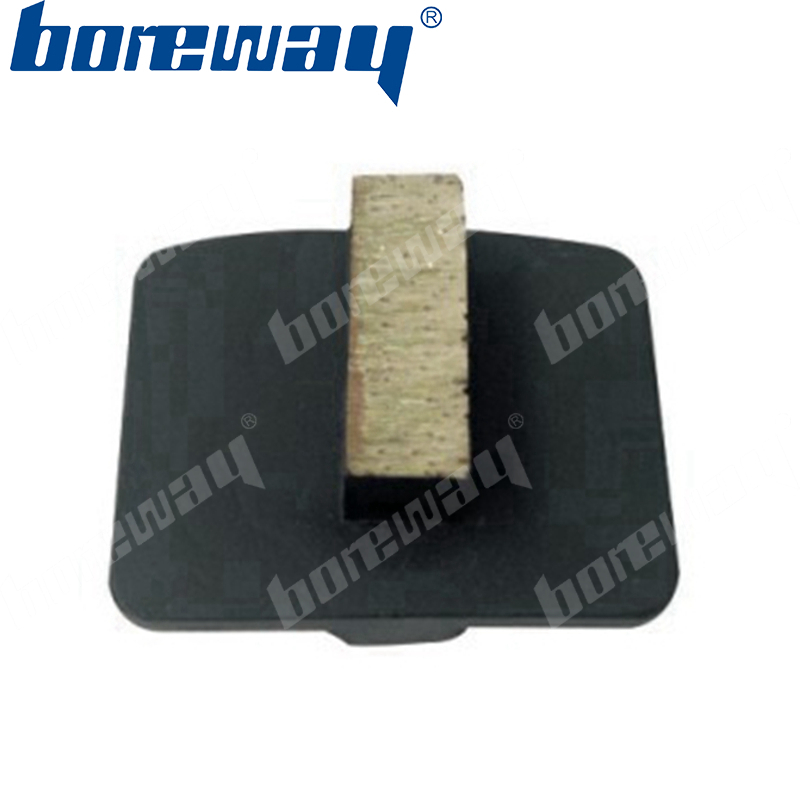 1 rectangle bar diamond grinding head for concrete metool with redi-lock for scanmaskin grinding machines