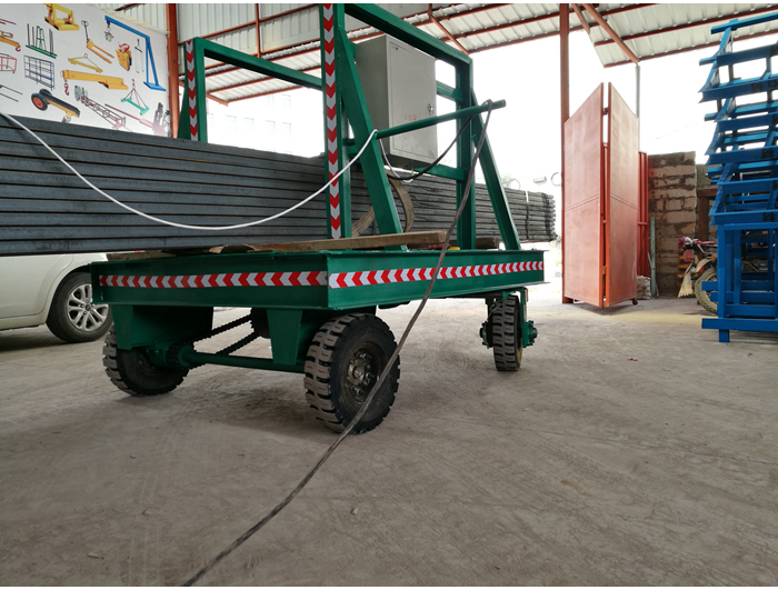 Stone slab hand moving carts trolleys for stone factory