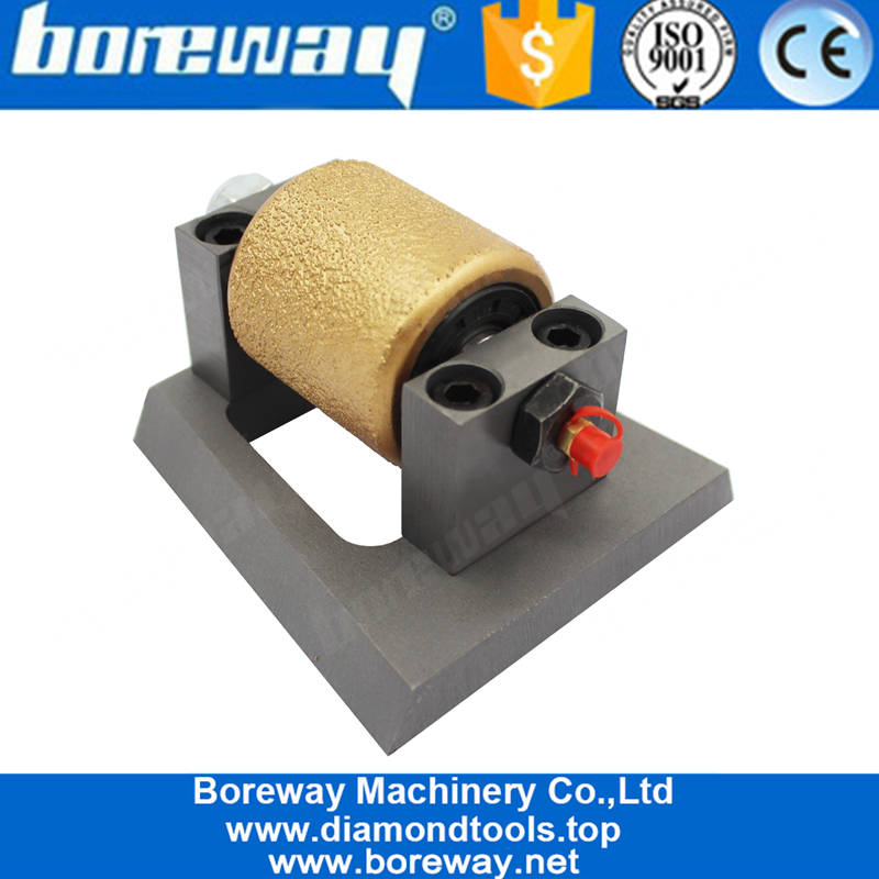 Franfurt Vacuum Brazing Bush Hammer Roller For Grinding Marble 3