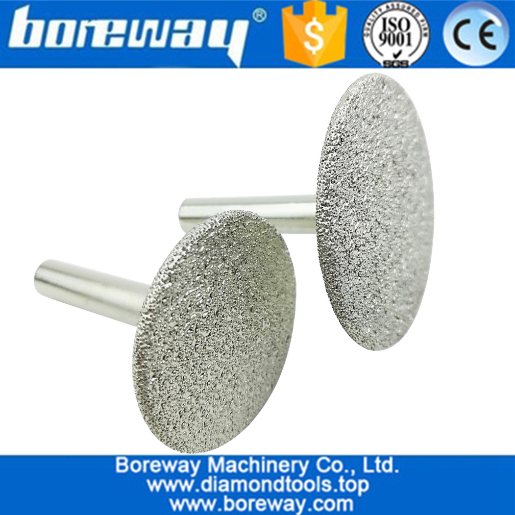 CNC Tool Vacuum Brazed Diamond Carving Bits, Diamond Engraving Bits for stone grinding and carving