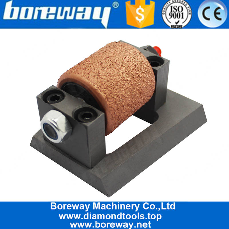 Vacuum Brazing Rotary Bush Hammer Roller With Frankfurt Base Manufacturer & Suppliers 2