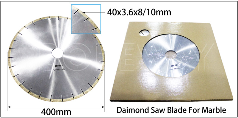 Profession 400mm Diamond Circular Saw Blade For Marble Slab Supplies50