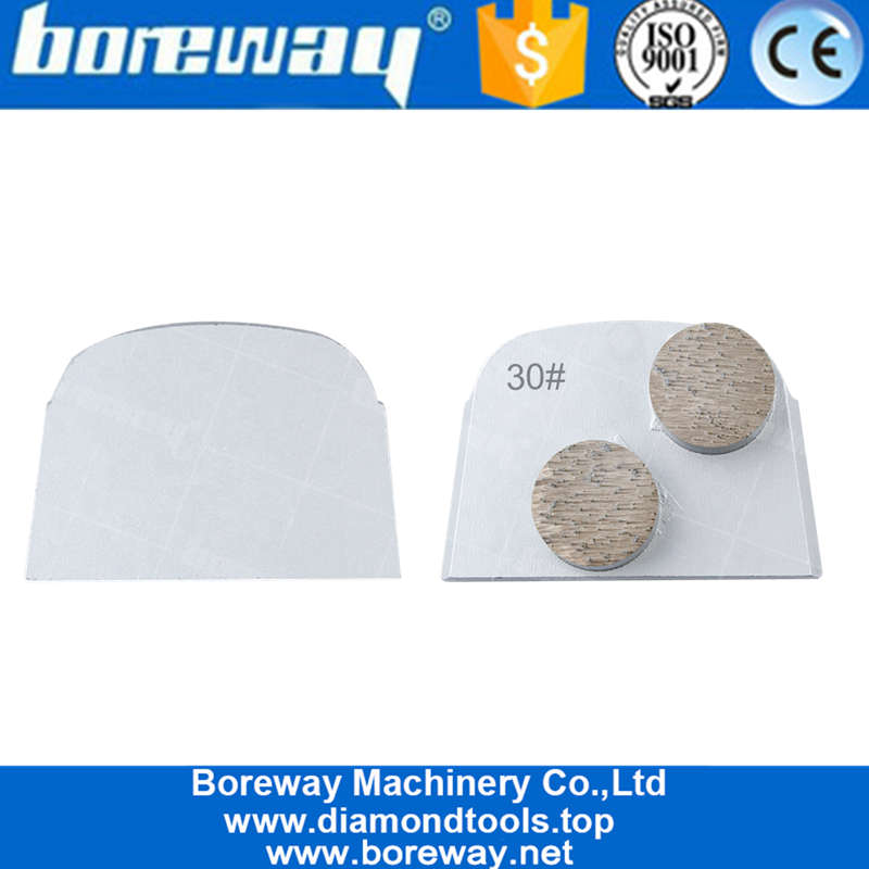 Factory Price Redi Lock Concrete Grinding Shoes Diamond Grinding Plate Pads For Husqvarna Machine 