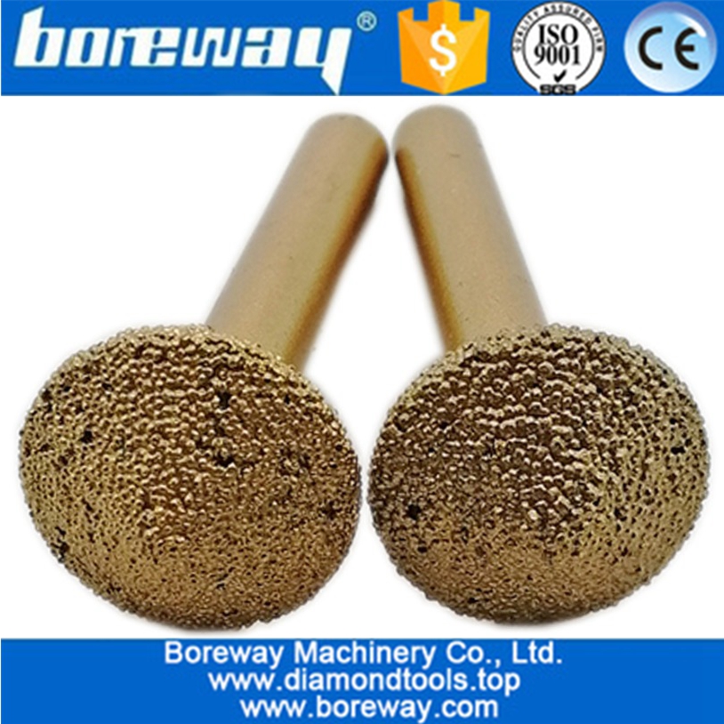 Vaccum Brazed Diamond Engraving Bits,Big mushroom 3D Carving Bits