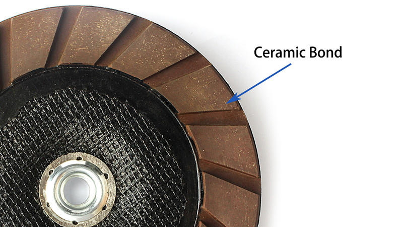 7 Inch Dry Use Ceramic Bond Diamond Grinding Cup Wheel