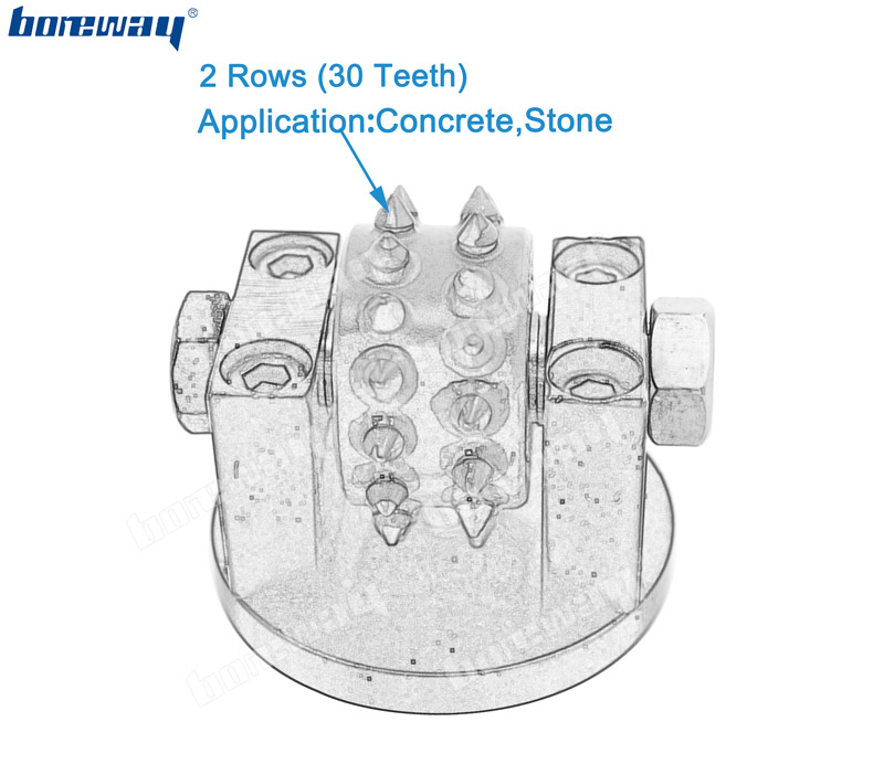 30s Redi-Lock Bush Hammer Head