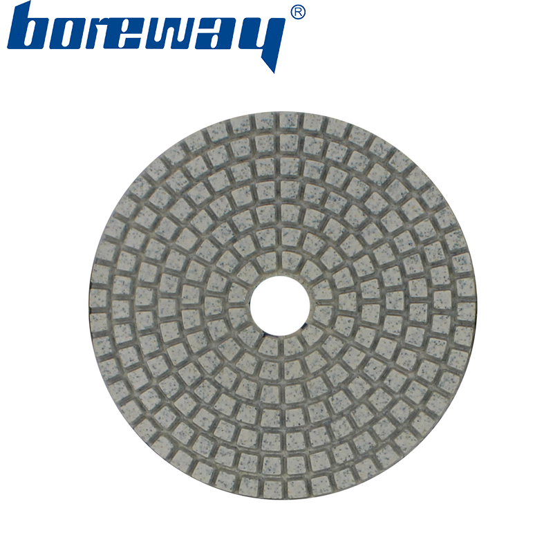 4inch 100mm 8 steps square type diamond polishing pads for stone ceramic concrete