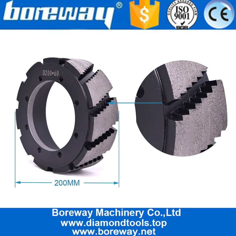 Sale In India Turkey Brazil Wet Use Boreway Quartz Calibrating Wheels For Automatic Disc Calibrating Grinding Machine Line